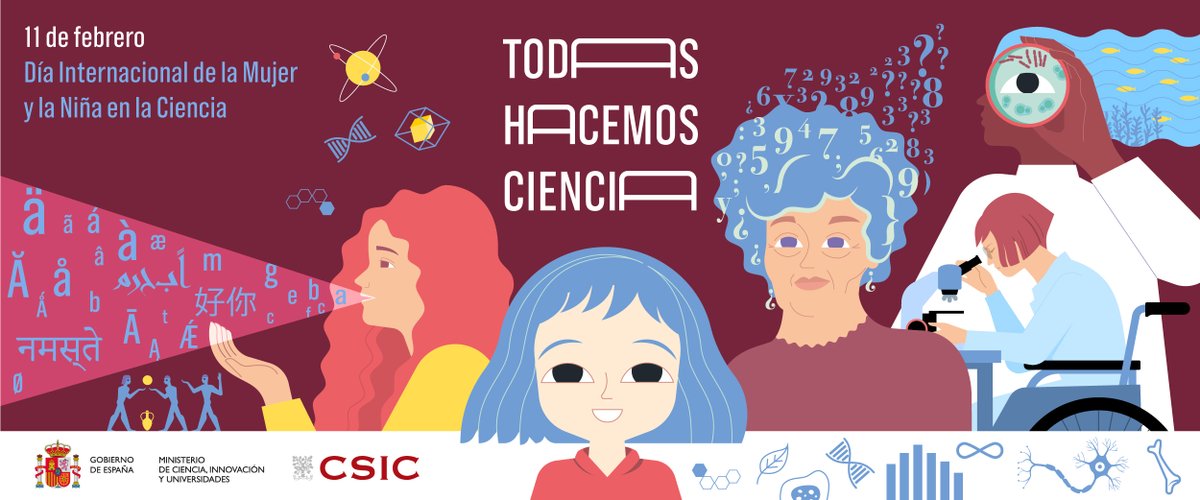 EEAD_CSIC's tweet photo. Nos sumamos un año más a la celebración del #11F, haciendo visible el papel de la mujer en ciencia, contribuyendo a una participación plena y efectiva de las mujeres en el ámbito de la I+D+i, avanzando hacia una ciencia de excelencia, más igualitaria y de mayor calidad.
#11F2024 https://t.co/VnNtZmyHc5