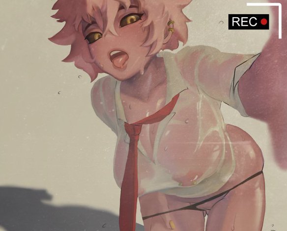 Sigue grabando? Je si!... Hola perra! Qué tal? Te gusto tu regalo de aniversario tu novi@ si qué lo hizo... no llores zorra... es lo normal al ser tu una beta... en fin feliz aniversario... y que se cumplan muchos más así!

-Terminaba la grabación de Mina un regalo para tu novia!