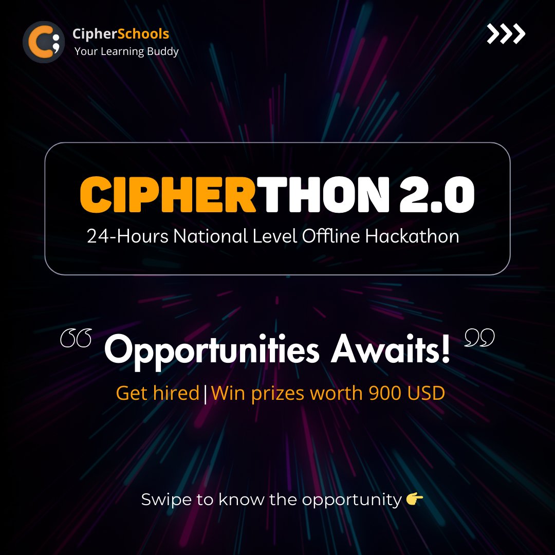 CipherSchools tweet media