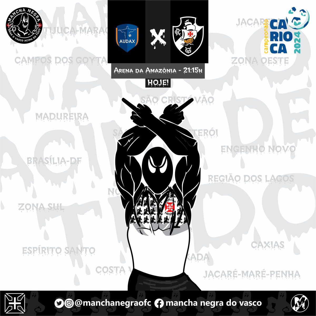 Hoje é dia de Vasco! Vamos juntos!

Amar o Vasco acima de tudo, desde 1999.

👻🔥