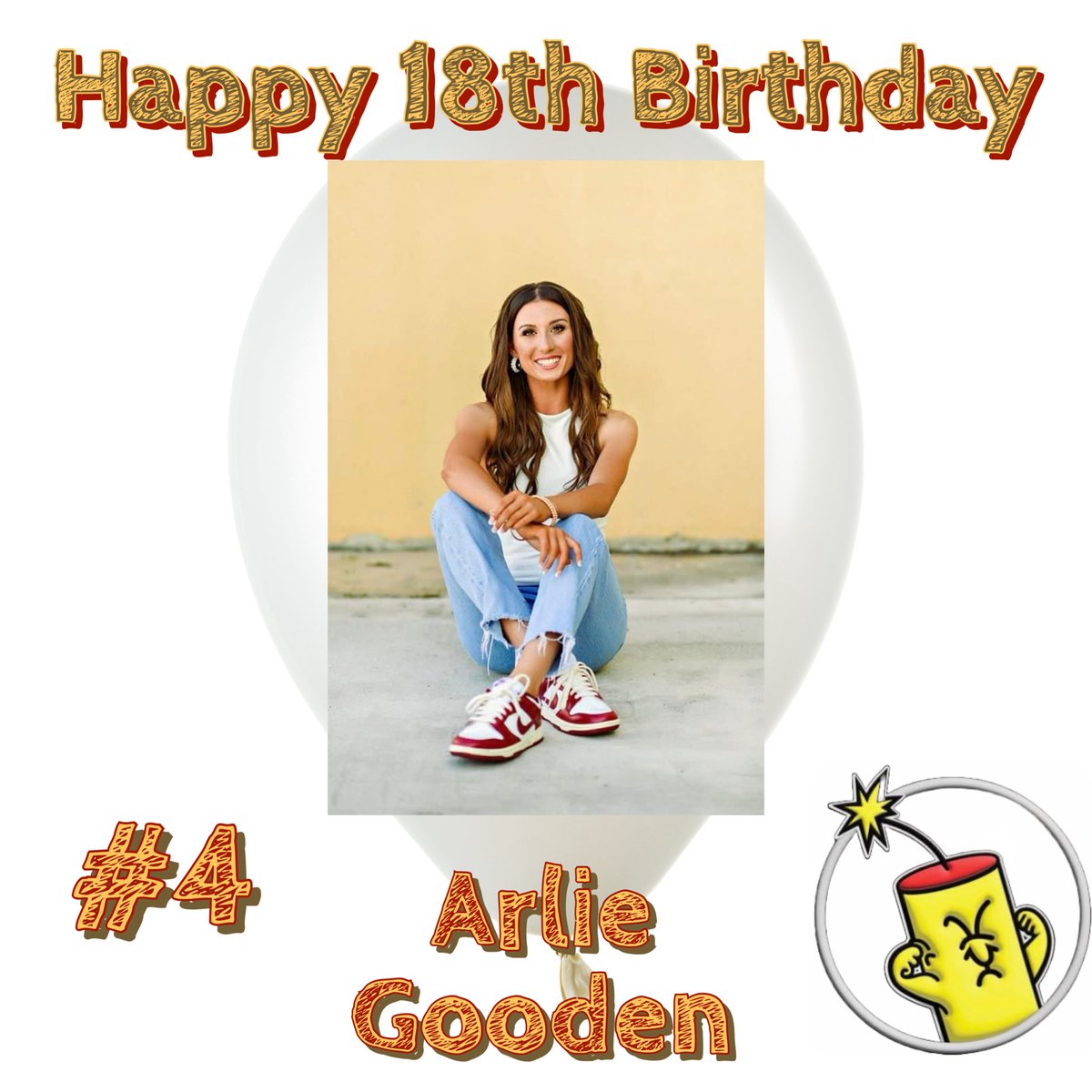 Happy 18th <a href="/arliegg16/">Arlie Gooden</a> 
<a href="/Firecrackersinc/">Firecracker Softball</a> <a href="/FirecrackersGe1/">Firecrackers Georgia</a>