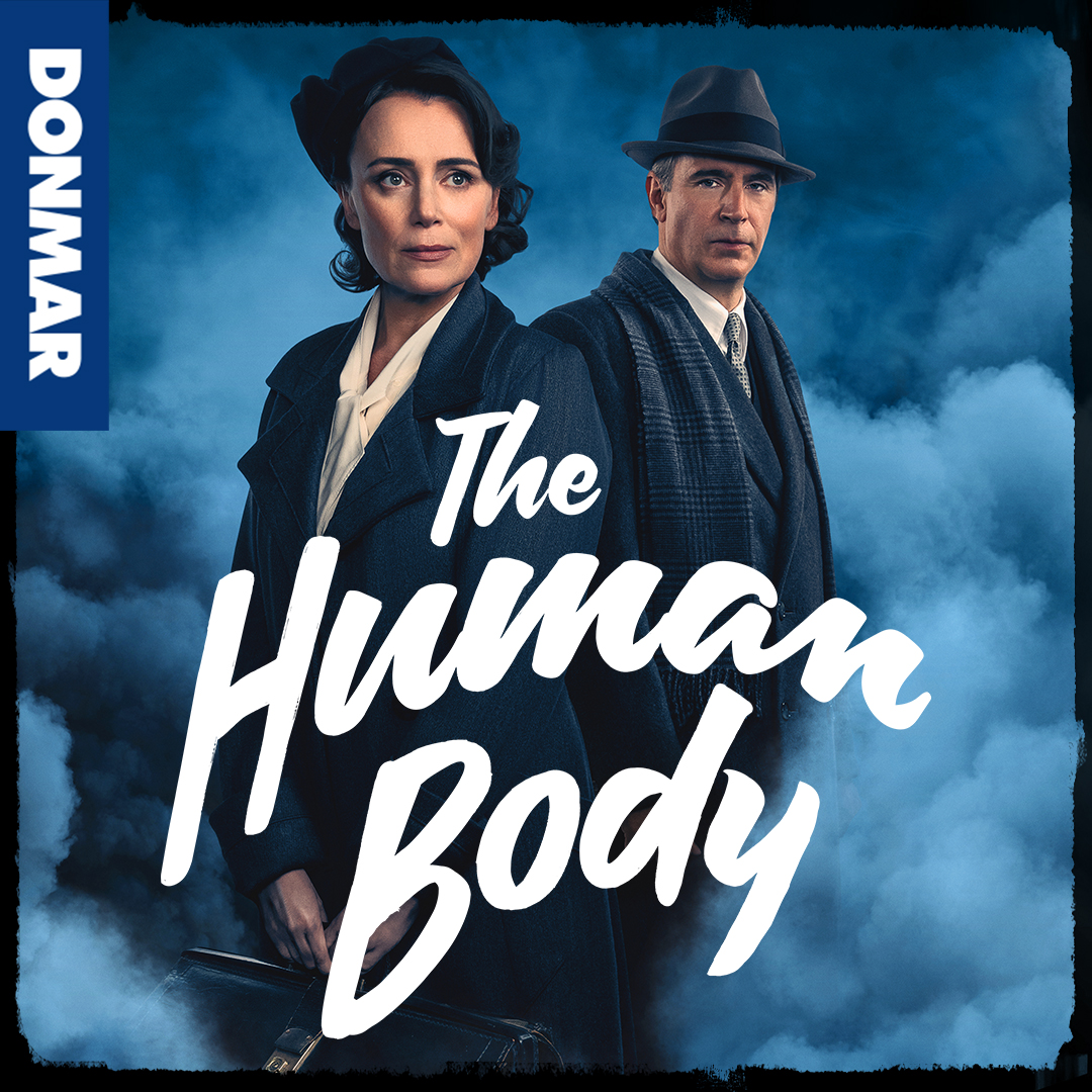 New artwork revealed for Keeley Hawes & Jack Davenport in THE HUMAN BODY by Lucy Kirkwood, directed by @mrmrlonghurst & Ann Yee Photography by Johan Persson Artwork by @AKAagency Costume supervisor Lisa Aitken Hair and Make Up Suzanne Scotcher & Fiona Matthews