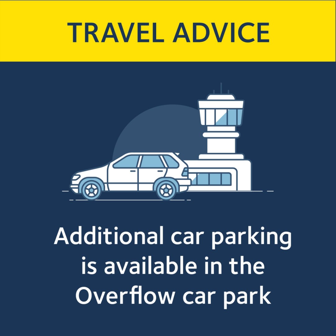 If you plan on parking at the Airport this half term, the Long Stay car park may be busy.

There is extra parking in the Overflow car park, which is located on the left as you drive in, and costs the same. You can park for free for up to 30 mins in both.

jerseyairport.com/parking/