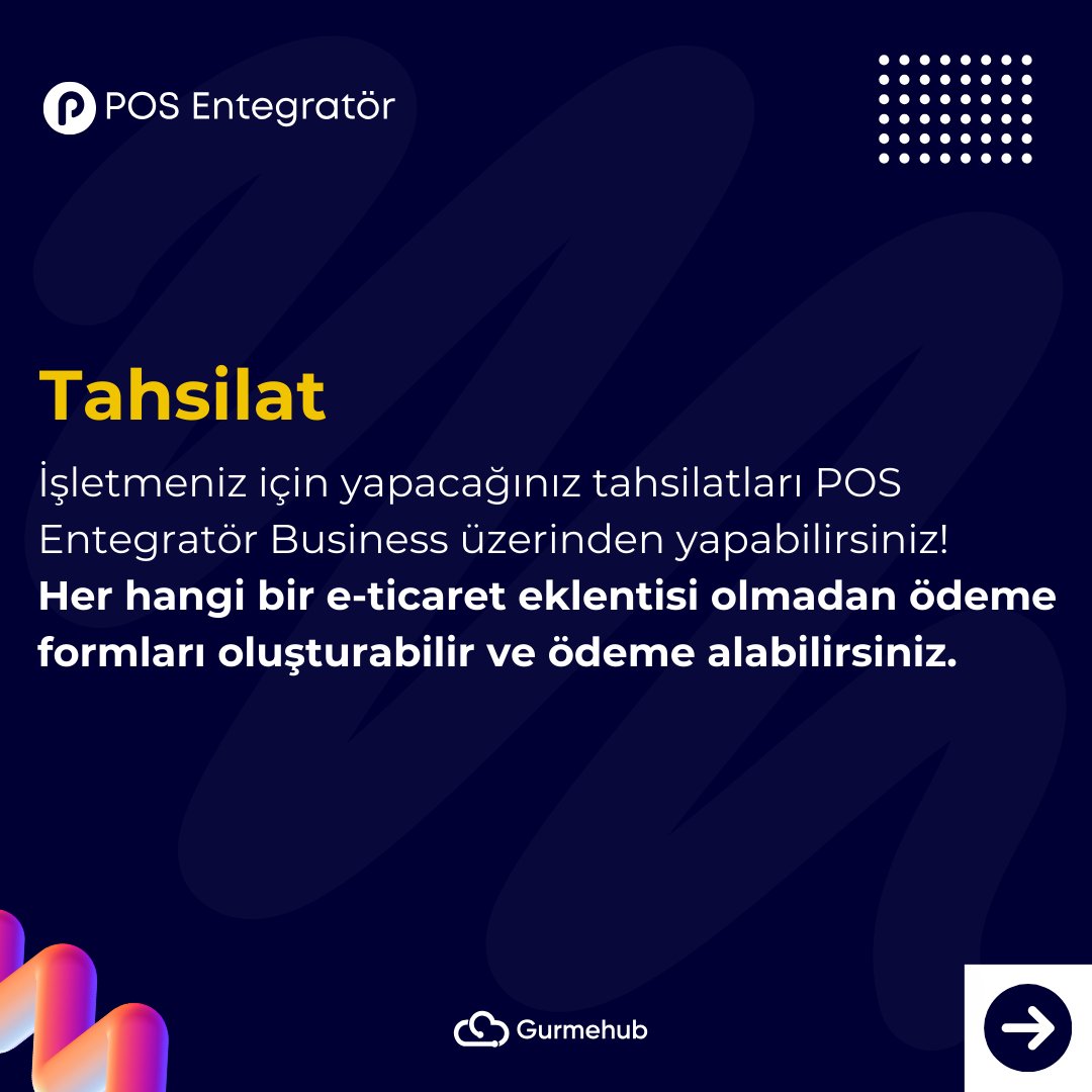 GurmeHub's tweet photo. POS Entegratör Business ile WordPress siteniz üzerinden tahsilat yapmak çok kolay! içeriğinde bulunan 35'den fazla ödeme kuruluşu/banka entegrasyonu sayesinde anlaşmalı olduğunuz kuruluş ile bir kaç adımda entegre olabilir ve hemen tahsilat almaya başlayabilirsiniz. https://t.co/pwmHwG85zg