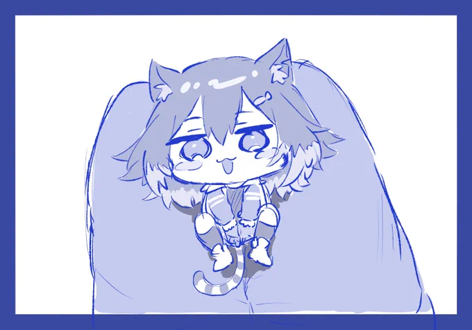 ひざの上のたまちゃん#のらねっこあら 
