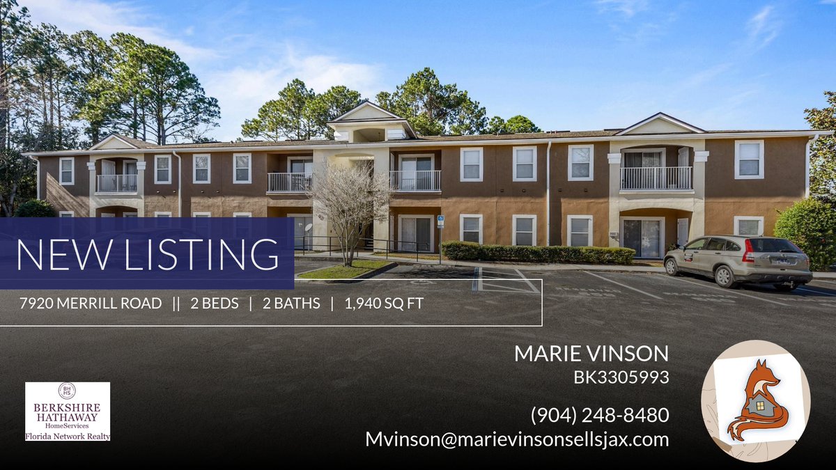 Marietoddvinson's tweet photo. 📍 New Listing 📍 Take a look at this fantastic new property that just hit the market located at 7920 Merrill Road 2205 in Jacksonville. Reach out here or at (904) 248-8480 for more information

I can help you make an informed deci... https://t.co/VNjUQvpgUX https://t.co/B35ypLDnpD