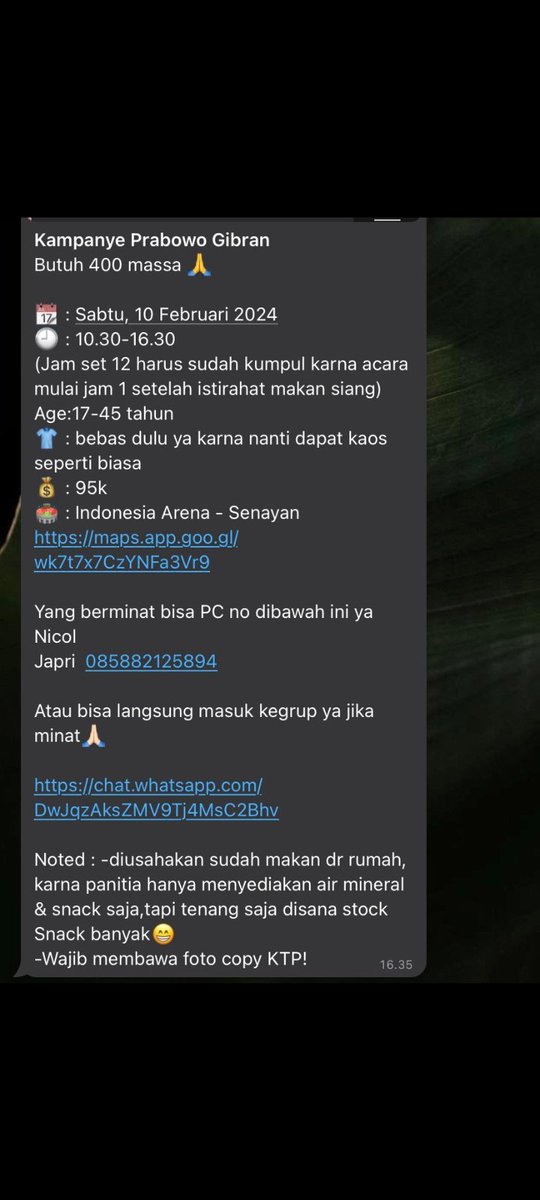 OposisiOjol's tweet photo. @abu_waras Udh tuh https://t.co/mwSyjGIlS1
