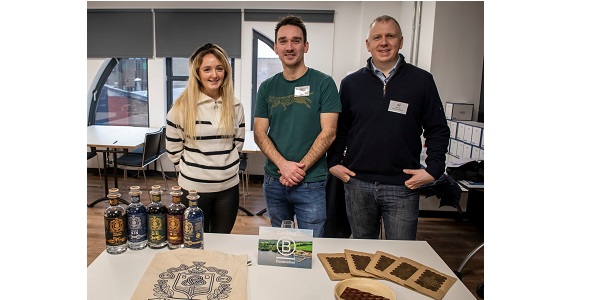 lovenifood's tweet photo. NI distilleries participating in a tasting &amp; food pairing whilst taking the level 2 Spirits qualification @WSETschool supported by @InvestNI &amp; @cheese_academy #basaltdistillery #belfastdistilleryco #boatyarddistillery #cocktailkegco #hinchdistillery #rademondistillery  #twostacks https://t.co/q34zBPKboX