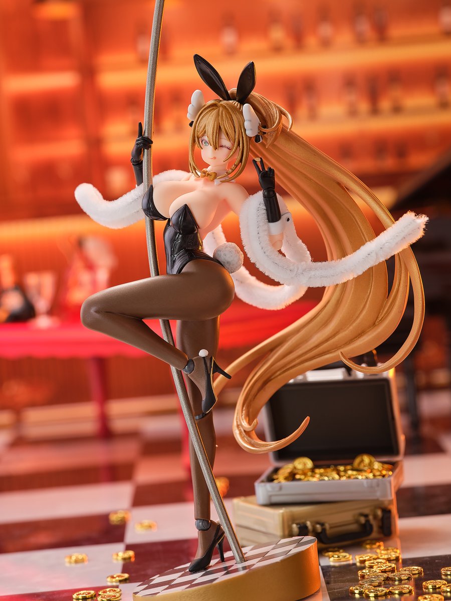 勝利の女神：NIKKE ルピー：ラグジュアリーラビット 1/4 フィギュア 61+x6bODAjL._AC_UF894,