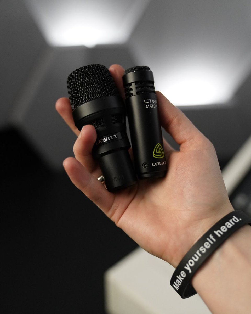 LewittAudio's tweet photo. #DTP340TT vs #LCT040MATCH? Which one of our sturdy featherweight mics do you like more? 🥊😉 #LEWITT#MakeYourselfHeard https://t.co/Sf2562LWIr