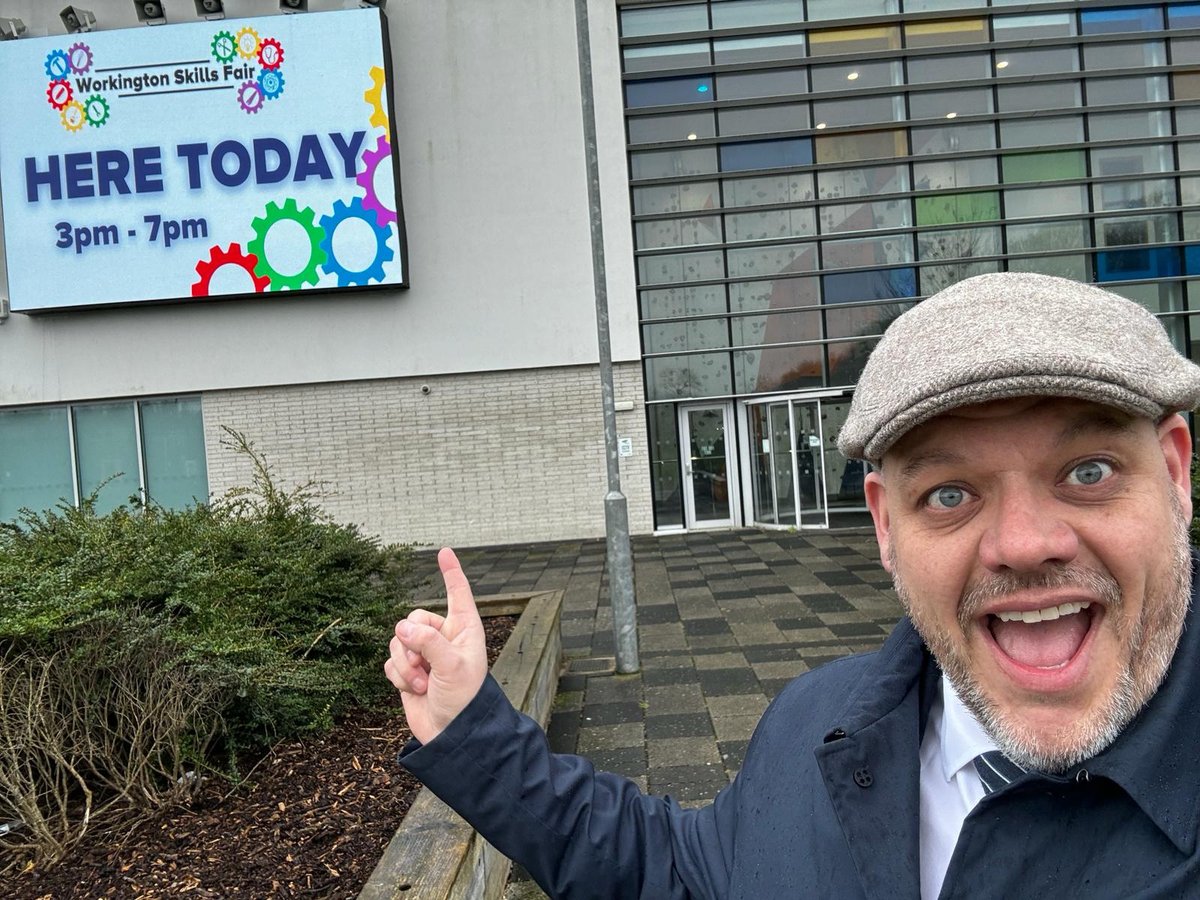 ⏰ ALMOST TIME

Workington Skills Fair - job opportunities, apprenticeships, funded training and more!

📍 Workington Leisure Centre, CA14 2DX
🕒 3pm - 7pm