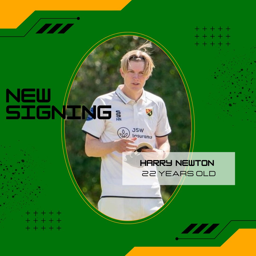 🚨 Elworth are delighted to announce the signing of Harry Newton 🥳 

The 22-year-old spinner, who played his junior cricket at Nantwich CC joins the club hoping to make a big impact in the 2024 season for the foxes 💥 

Welcome to the Foxes, Harry! 🦊