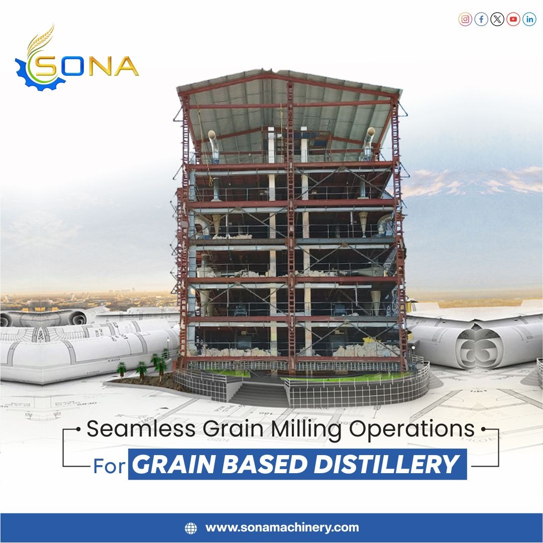 SonaMachinery's tweet photo. Ready to take your grain-based distillery to the next level? Discover how our precision milling solutions can enhance every stage of your production process. 

To Know more visit at https://t.co/Os1YQqptGD

#SonaMachinery #GrainBasedDistillery #GrainProcessingMachine https://t.co/SkiMJkFuQM