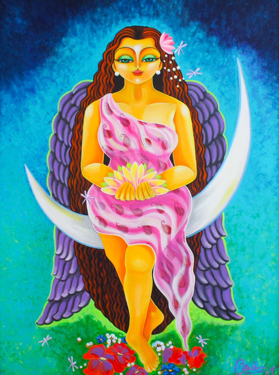 WorldArtDubai's tweet photo. Meet the talented Alka Choudhary! 🎨 

A contemporary figurative artist who believes in painting the dreams of a lady.

Join us at #WAD2024 and embark on a mesmerising visual journey 🔗 https://t.co/cil5f4hacV

#WorldArtDubai https://t.co/eBGvbiBnpc