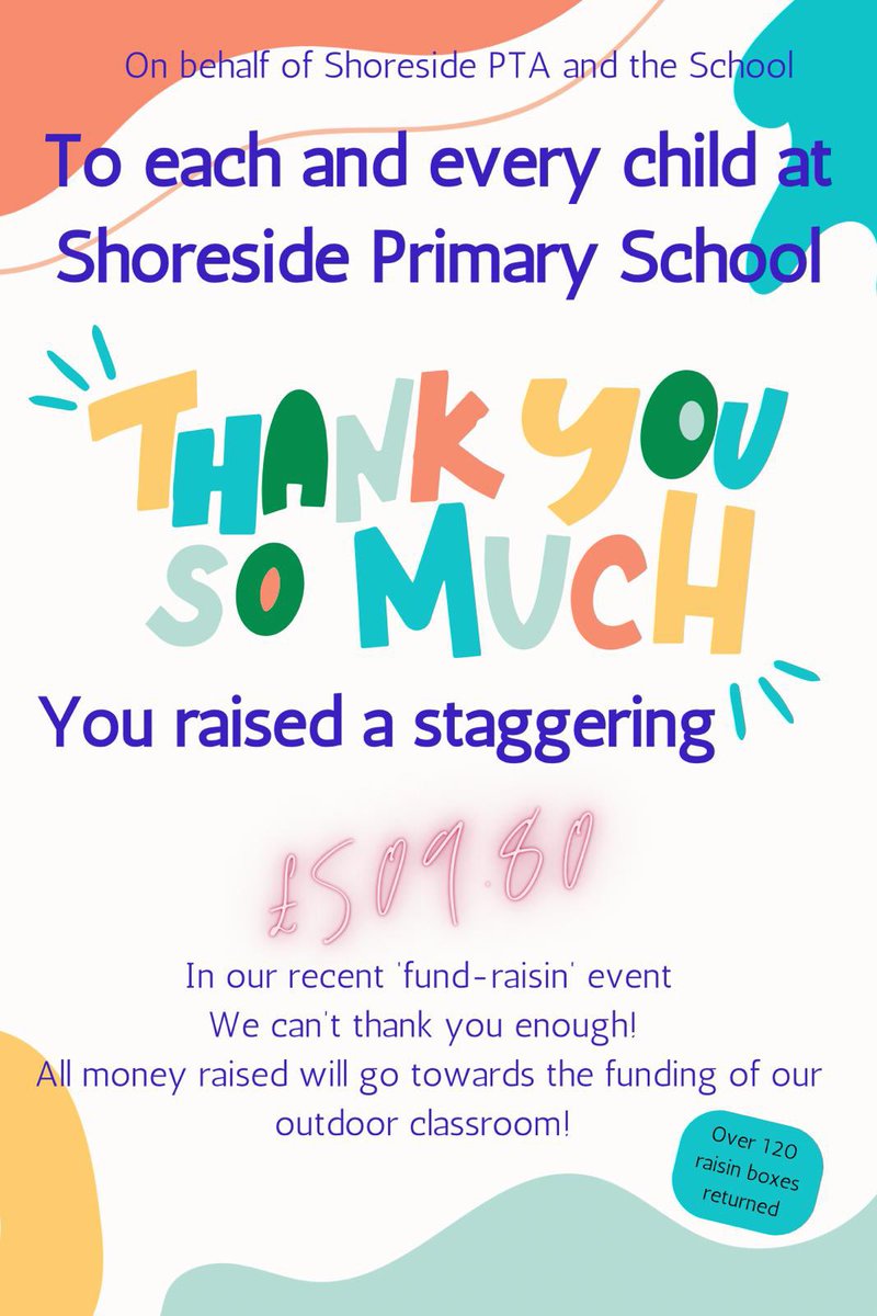 Shoreside PTA tweet media