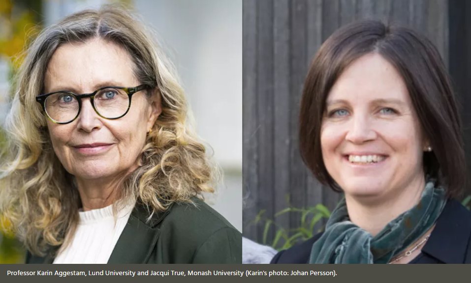 Karin Aggestam and Jacqui True have co-authored the contribution ”Foreign Policy Analysis and Feminism” published in the The Oxford Handbook of Foreign Policy Analysis. @KarinAggestam @JacquiTrue svet.lu.se/en/article/agg…