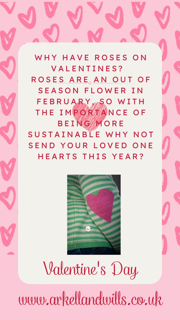 ArkellandWills's tweet photo. Valentines 💝 Our stunning cashmere with heart designs make a fabulous luxury valentines gift that will last for many years to come. Don’t send out of season roses this year to your loved ones, send hearts
#valentines #luxurygifts #love #hearts #sustainable #cashmerelove https://t.co/chXUobiyNH