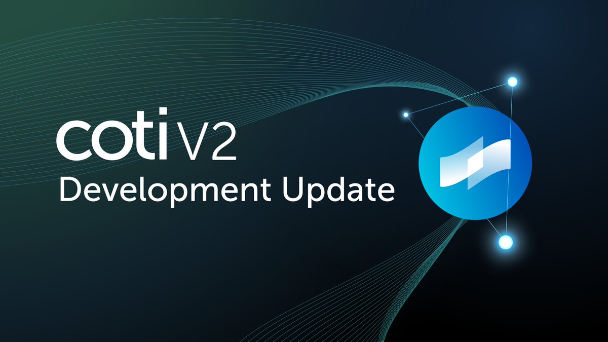 We are pleased to announce the first development milestone achieved for COTI V2, and share details on the successful design and integration of the Multi-Party Computation (MPC) protocol of COTI V2.

Learn more: medium.com/@cotinetwork/t…

$COTI #COTIV2 #MPC #GC