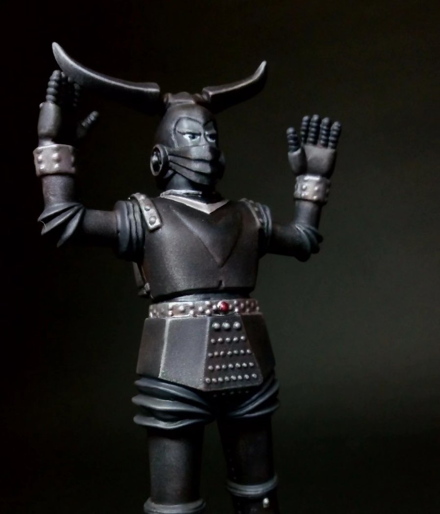 HtJbS0wwBD70771's tweet image. 食玩の改造です。
カッコイイでしょ^^*
#ジャイアントロボ
#gr2
#リペイントフィギュア
#hgリペイント
#特撮