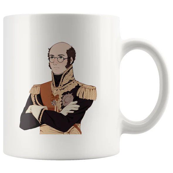 Which mug is your favorite? 1 = Murat, 2 = Wellington, 3 = Ney, 4 = Davout. You can get them all on the Napoleonic Impressions @Napoleonic_Imp web site. #napoleonic #impressions #murat #wellington #ney #davout