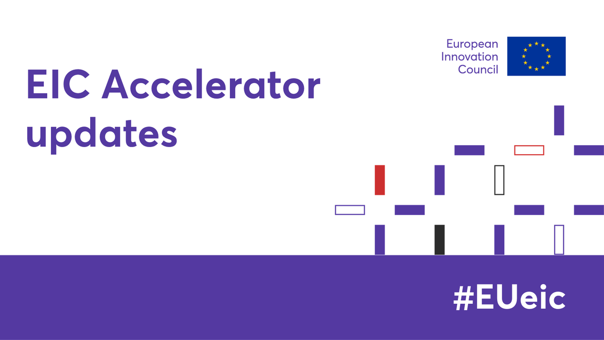 📢 Dobre wieści dla firm oczekujących na możliwość złożenia wniosków na II etapie aplikowania do #EICAccelerator (full aplication). 
Czytaj więcej 👉tiny.pl/dhw4h