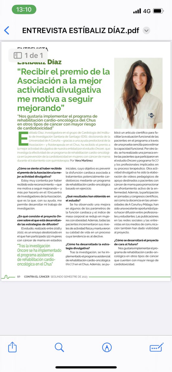 Cátedra Fisioterapia UMA (@catedrafisuma) on Twitter photo Entrevista a <a href="/estidbal/">Estibaliz DBalboa</a> premiada entre los investigadores <a href="/ContraCancerEs/">Asociación Española Contra el Cáncer</a> personal <a href="/cardiologiaCHUS/">CARDIOCHUS</a> de estancia en <a href="/_ibima/">IBIMA Plataforma BIONAND</a> <a href="/InfoUMA/">Universidad de Málaga</a> colaborando en <a href="/FunnelplusStudy/">EstudioFunnelplus</a>
flowpaper.com/flipbook/Contr… Entrevista a <a href="/estidbal/">Estibaliz DBalboa</a> premiada entre los investigadores <a href="/ContraCancerEs/">Asociación Española Contra el Cáncer</a> personal <a href="/cardiologiaCHUS/">CARDIOCHUS</a> de estancia en <a href="/_ibima/">IBIMA Plataforma BIONAND</a> <a href="/InfoUMA/">Universidad de Málaga</a> colaborando en <a href="/FunnelplusStudy/">EstudioFunnelplus</a>
flowpaper.com/flipbook/Contr…