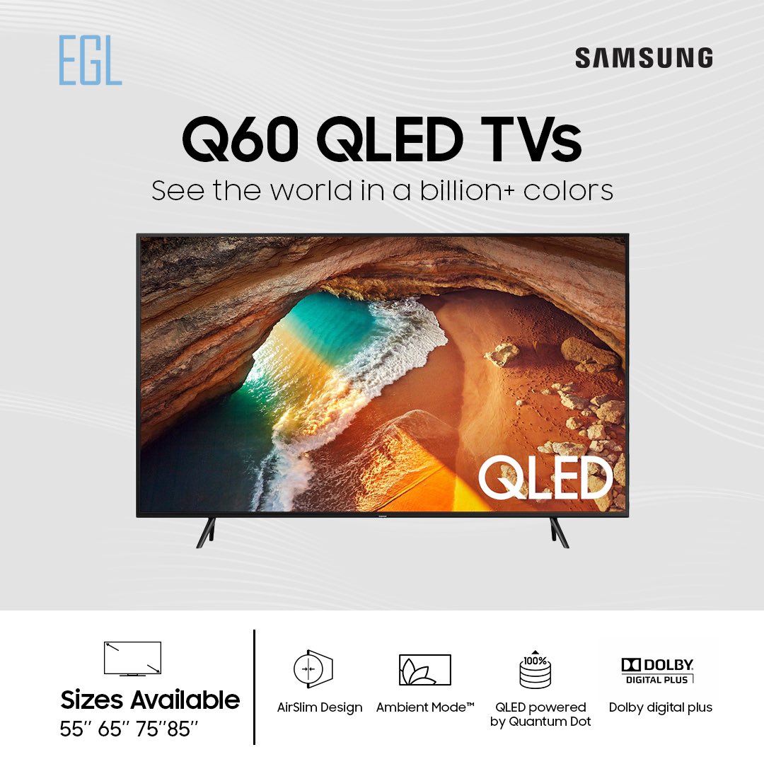 Indulge your senses in a billion colors with the Samsung QLED TV. See the world in color like never before.

#SamsungGhana #SamsungQLEDTV #Electrolandgh