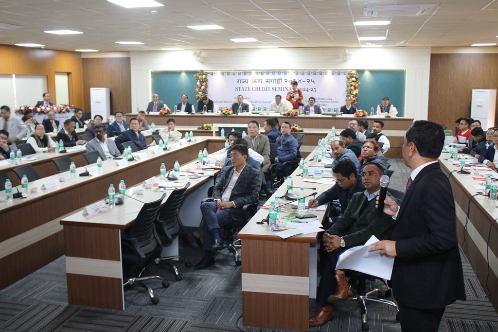 PemaKhanduBJP's tweet photo. I compliment @NABARDOnline RO Arunachal Pradesh for its successful State Credit Seminar 2024-25. Projection of Rs 1162 cr outlay for the state's priority sector for FY 24-25 is in sync with our all-round development roadmap for the state.

We appreciate NABARD's commitment to Arunachal Pradesh. By working together, we can leverage our collective strengths and resources to create an enabling environment for entrepreneurship, innovation, and sustainable development.

@PMOIndia @MyGovArunachal