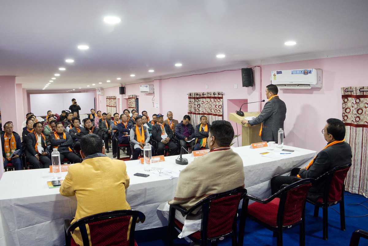 PemaKhanduBJP's tweet photo. I compliment @NABARDOnline RO Arunachal Pradesh for its successful State Credit Seminar 2024-25. Projection of Rs 1162 cr outlay for the state's priority sector for FY 24-25 is in sync with our all-round development roadmap for the state.

We appreciate NABARD's commitment to Arunachal Pradesh. By working together, we can leverage our collective strengths and resources to create an enabling environment for entrepreneurship, innovation, and sustainable development.

@PMOIndia @MyGovArunachal