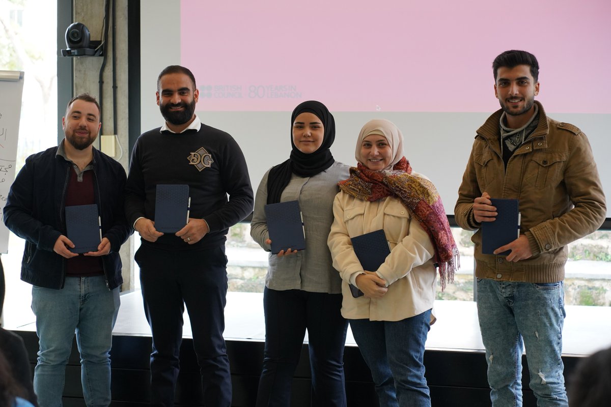 British Council Lebanon (@lbbritish) on Twitter photo We wrapped up the Youth Connect Digital Peacebuilding Workshop! A massive thank you to our participants & mentors for fostering creativity, diversity, and fighting discrimination. Stay tuned for the Hackathon!
<a href="/DawiMayssa/">Mayssa Dawi</a>
@nordicityglobal
#YouthConnect #80YearsInLebanon We wrapped up the Youth Connect Digital Peacebuilding Workshop! A massive thank you to our participants & mentors for fostering creativity, diversity, and fighting discrimination. Stay tuned for the Hackathon!
<a href="/DawiMayssa/">Mayssa Dawi</a>
@nordicityglobal
#YouthConnect #80YearsInLebanon