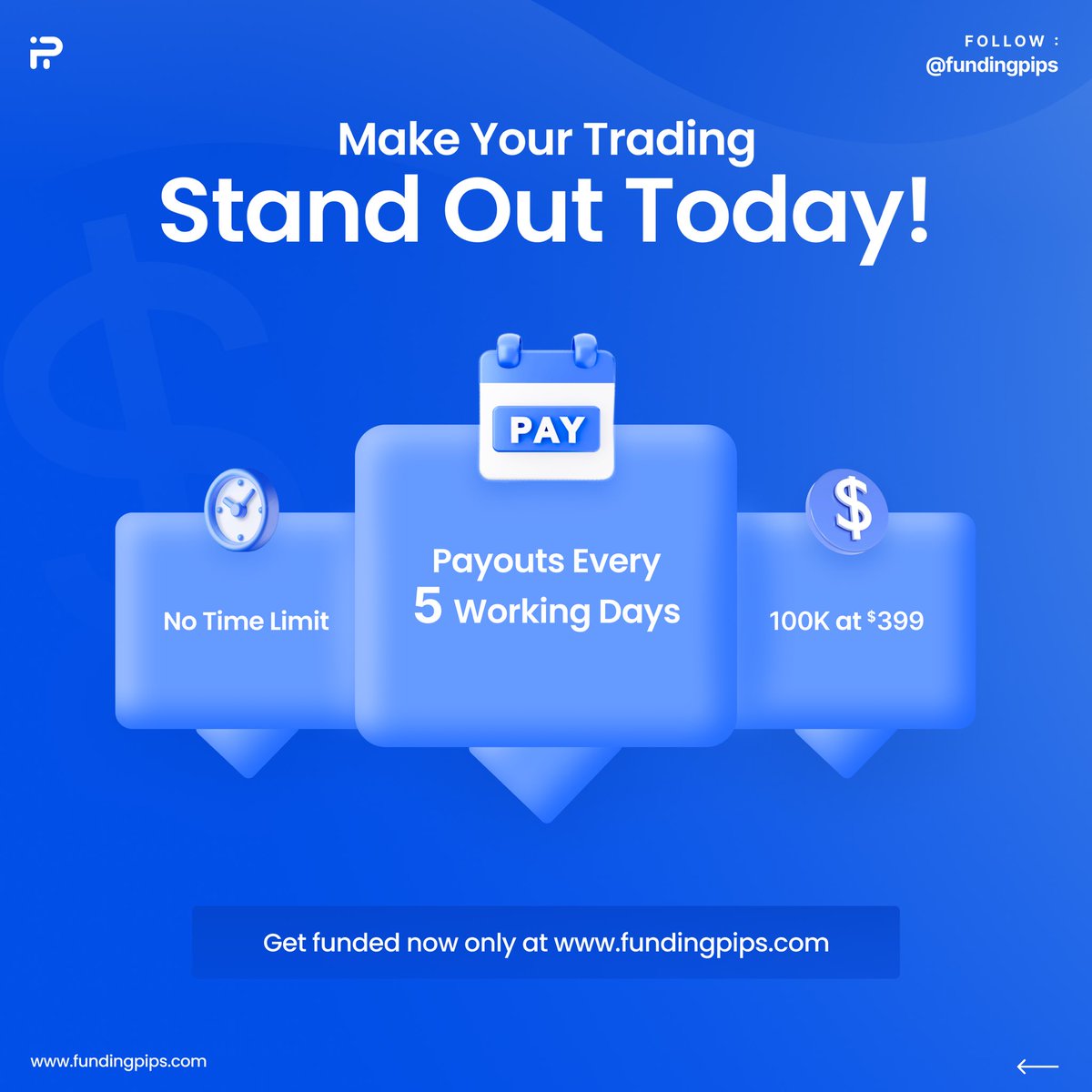 Funding Pips has the perfect success equation !!

What are you waiting for ?!

⬇️⬇️⬇️⬇️⬇️

fundingpips.com 
#fundingpips