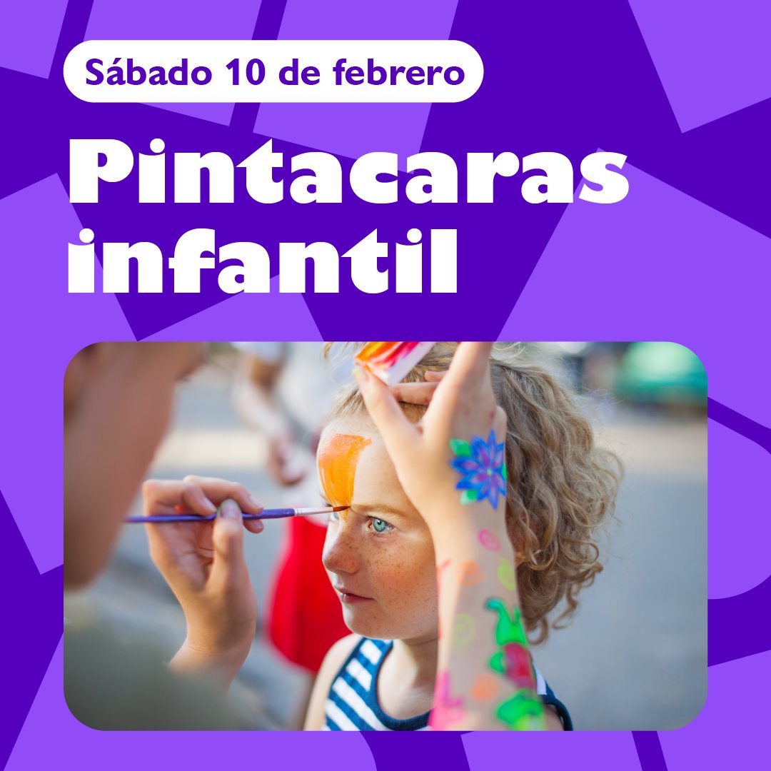 💥 PLANAZO CON TUS PEQUES PARA ESTE SÁBADO💥  Tendremos pintacaras en nuestras tiendas de Sevilla, Barakaldo, Valencia, La Vaguada y Oviedo. 

⏰ De 11:00 a 14:00h. y de 17:00 a 20:00h. 

¡Te esperamos!