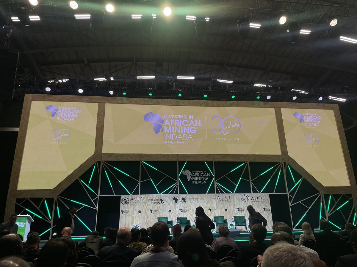 _FaithKay's tweet photo. #MI2024 has been an eye opener to how far the African Mining sector has grown and key advances to look at for a transformative sustainable sector. 

The #EnergyTransition move is one I’m hooked on and seeing #MARU &amp; #NEO take up space will be evolutionary! https://t.co/XrAXKVx8TE
