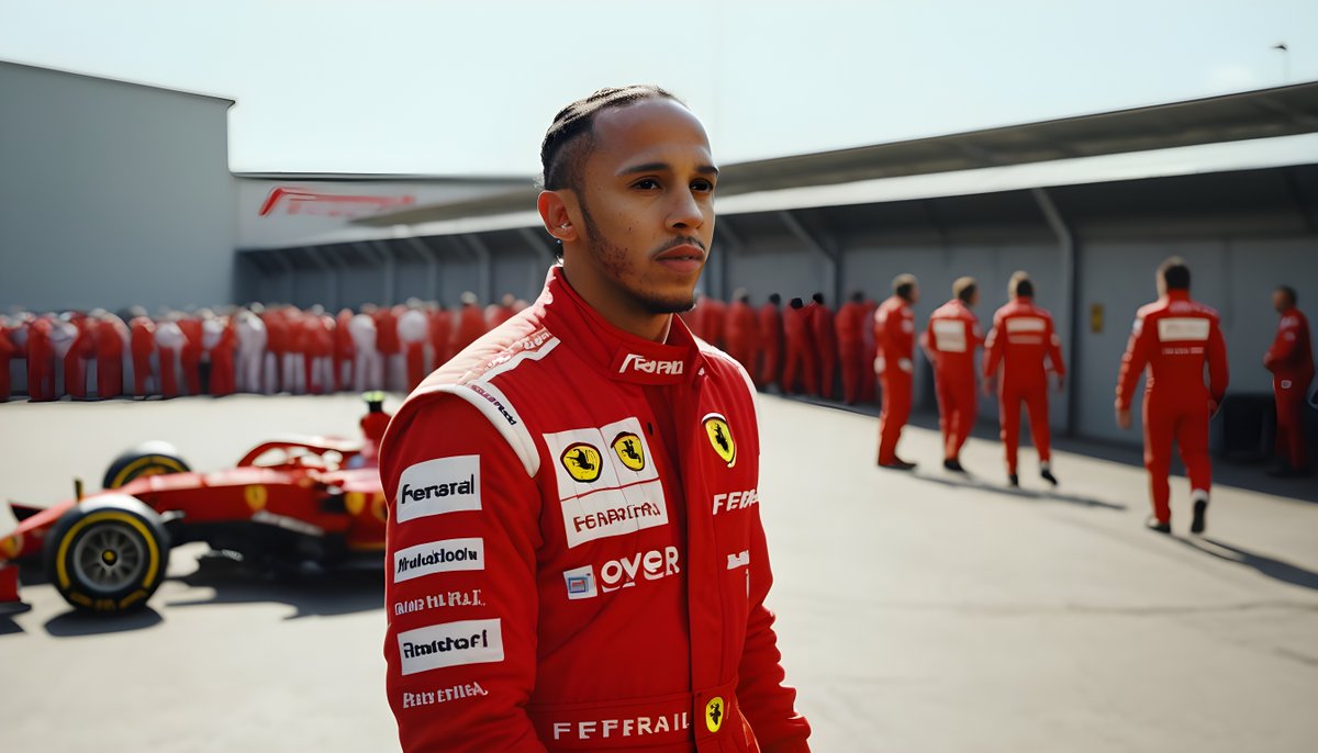 Lewis Hamilton is getting ready for his Ferrari debut. Just AI for now, but by 2025 it will be an everyday reality.
<a href="/ScuderiaFerrari/">Scuderia Ferrari HP</a> <a href="/LewisHamilton/">Lewis Hamilton</a> #ferrari #hamilton #LewisHamilton #Ferrari #formula1 #formule1 #F1 <a href="/F1/">Formula 1</a>