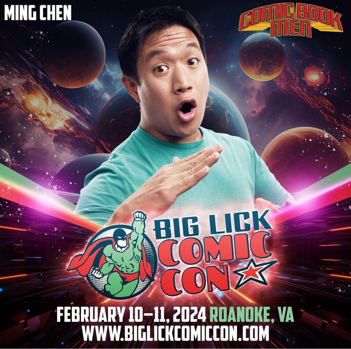 Ming Chen (@mingchen37) on Twitter photo I’m headed to Roanoke VA for <a href="/biglickcomiccon/">Big Lick Comic Con</a> this weekend at the Berglund Center - Feb 10-11, 2024. Biglickcomiccon.com - come join me! I’m headed to Roanoke VA for <a href="/biglickcomiccon/">Big Lick Comic Con</a> this weekend at the Berglund Center - Feb 10-11, 2024. Biglickcomiccon.com - come join me!