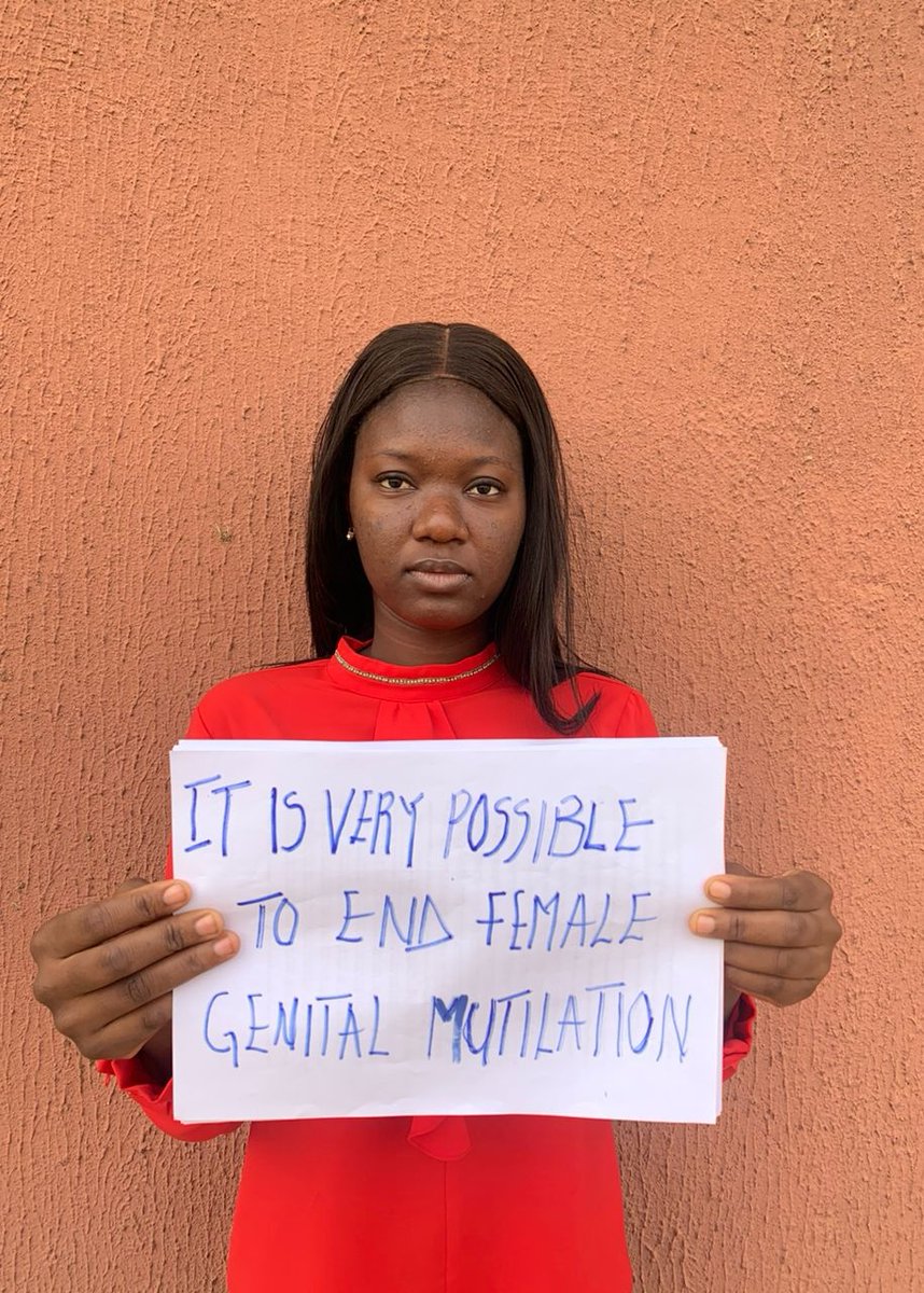 Ending FGM is possible. Together, we can make it a reality. 

#EndFGM 
#ProtectGirls