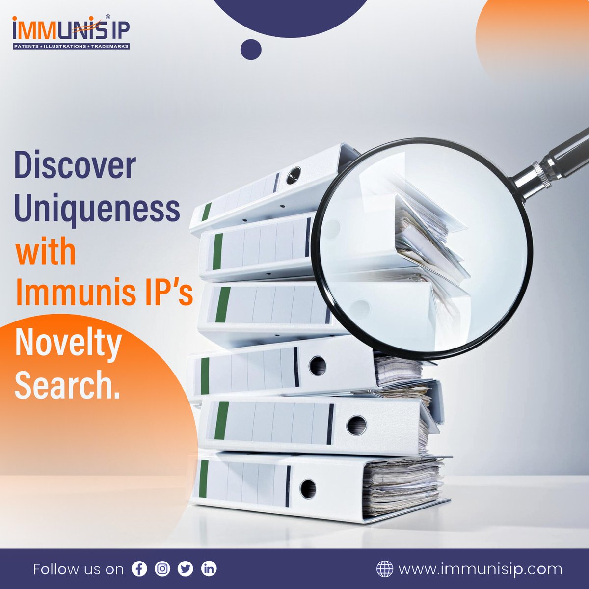 Are you wondering if your idea is unique? Let’s find it out together.

Call us to embark on a journey of discovery with Immunis IP, today-@ +1-678-666-0143, visit us: immunisip.com, mail us:hello@immunisip.com

#NoveltySearch #InnovationUnleashed #ImmunisIP #UniqueIdeas