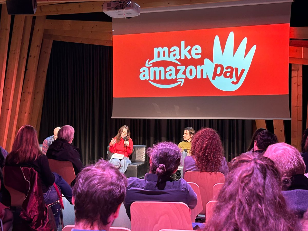 👏 🎥Ciné-débat 'The Great Amazon Heist' par la plateforme #MakeAmazonPay Luxembourg! @Rotondes

📸Retour en images

Merci à tous pour le grand succès de l'événement et le débat vif. 💪

@luxintransition; @OGBL_Luxembourg; @etika_asbl
@dei_lenk; @TaxJusticeLU; #Rise4Climate