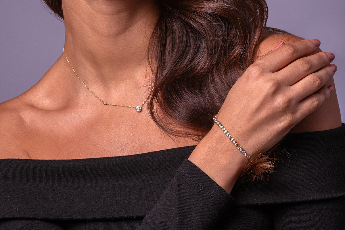 PL RT Win a lab grown diamond tennis bracelet in 9ct yellow or white gold, worth £2200, from @purelydiamonds #Win #diamond #jewellery #Competition #Giveaway bit.ly/3NWa63S
