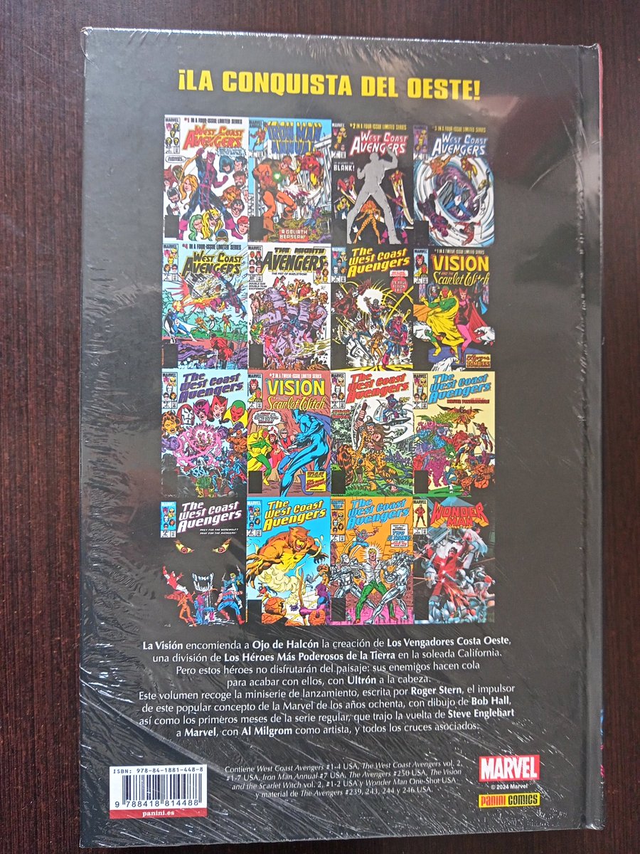 MakimonoComics's tweet photo. Ya en @MakimonoComics!!!
LOS VENGADORES COSTA OESTE 1 (MARVEL LIMITED EDITION)
@PaniniComicsEsp
Descubre el origen y primeras aventuras de Los #VengadoresCostaOeste, liderados por Ojo de Halcón y Pájaro Burlón reúnen al más inesperado reparto de héroes.
#marvellimitededition https://t.co/cDFMlEUKEz