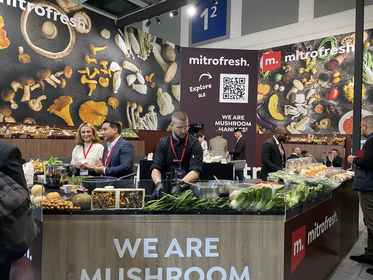 Are you visiting <a href="/Fruit_Logistica/">🍉 FRUIT LOGISTICA 🍏</a> <a href="/MesseBerlin/">Messe Berlin</a> 
Let’s meet. Our stand with live cooking is in Hall 1.2 booth A50

#mitrofresh #mushroommaniacs #mushrooms #pilze #Food #fair #FruitLogistica2024 #fruitlogistica #internationaltrade