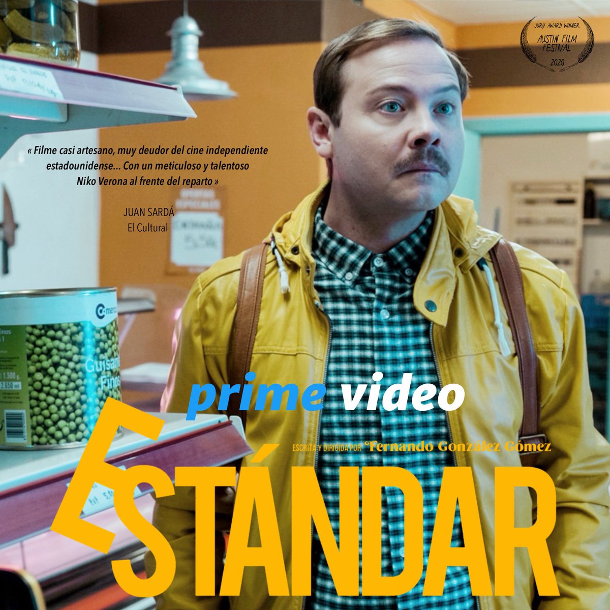 ¡NOTICIÓN! 📣

¡ESTÁNDAR ya está disponible en Amazon Prime Video España! 🍿

No perdáis la oportunidad de ver esta comedia negra protagonizada por Niko Verona y Susana Abaitua, acompañados de Jesús Vidal, Ramiro Blas, Alejandro Tous, Mery Greogorio y Manuel de Blas.