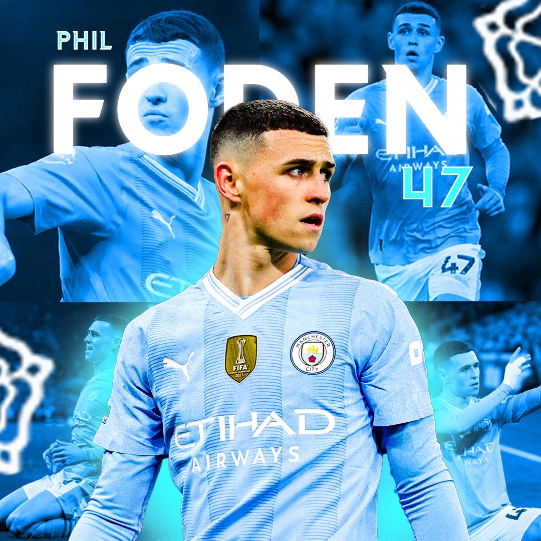 Hat-Trick Hero! 

#graphicdesign #Smsports #mancity