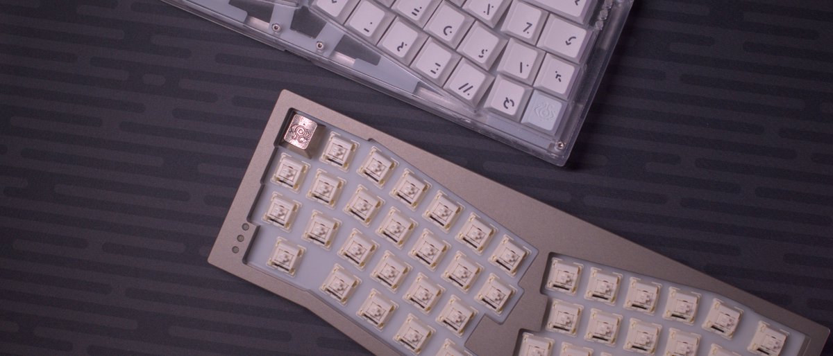 ziku_koma's tweet photo. Keyboard: Lain Rev.1A by hsgw
- Case [Lain :OVERLAY omnipresence / prototype]
- POM plate
Switch: SW POPCORN
#lain_kbd #lain_TTL https://t.co/LW5Mku64xk