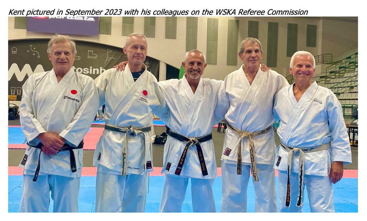 It is with great sadness we report that Kent Rantzow, passed away following serious illness.  

Despite his illness Kent continued to contribute to ESKA and WSKA both as a senior referee and a member of the referee commission. 

Our sympathies go to his family.