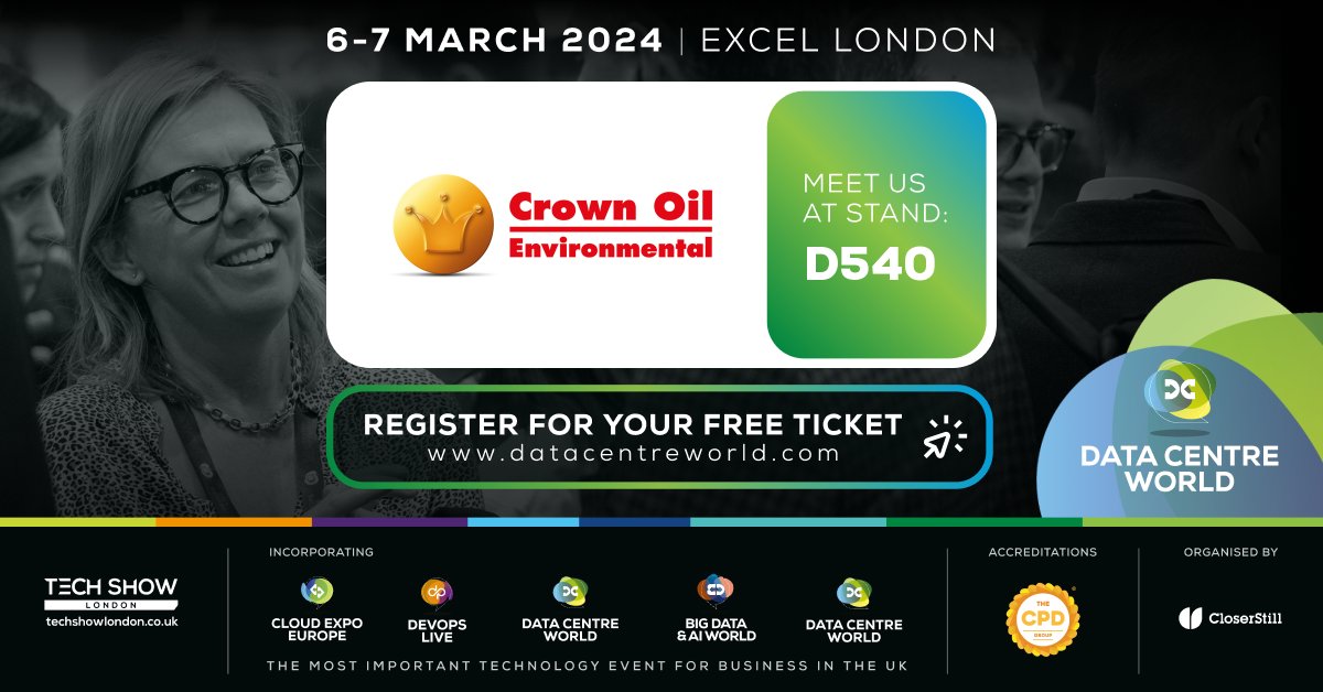Clear your diaries 🗓️ We're exhibiting at <a href="/DataCentreWorld/">Data Centre World</a> 2024, ExcCel, London on the 6th &amp; 7th March. You can find us at stand D540. We can't wait to see you there! 

#DCW2024 #DCW #ExCelLondon