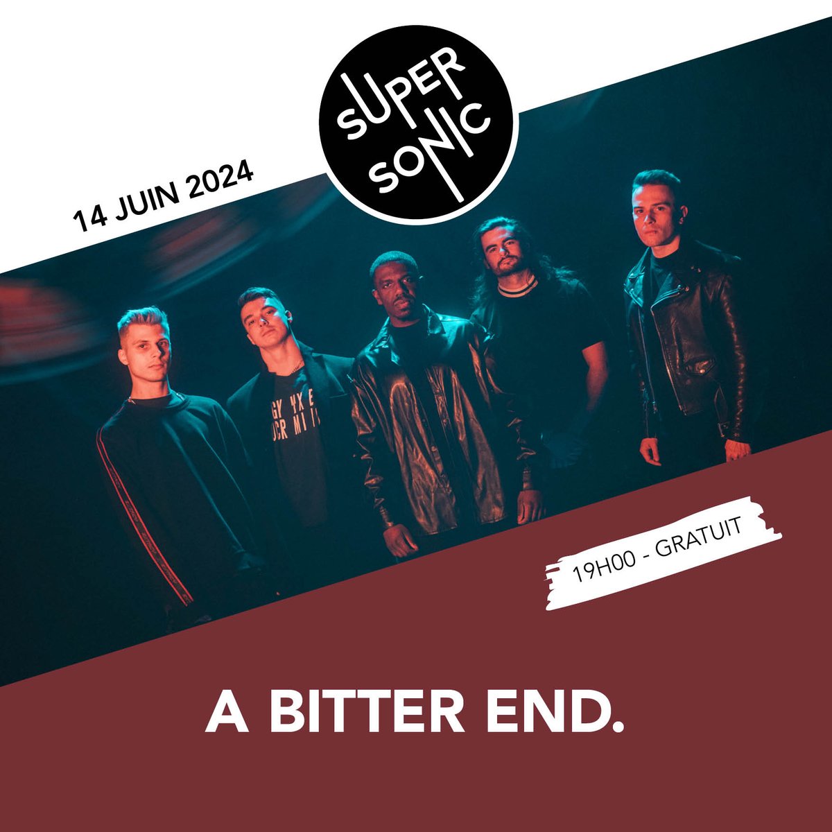 Paris ! 
We're playing live June 14th at the Supersonic with our friends @everaged_ and Ways. 🤘

FREE CONCERT more info here:
facebook.com/events/3545384…