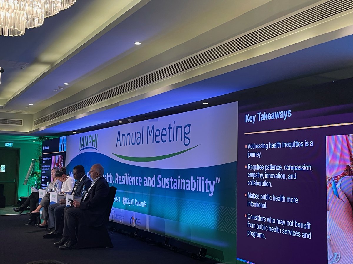 #HealthEquity #IANPHI  Dr.  Kapil, shared CDC’s Global Health Equity Strategy vision: "everyone can achieve the highest level of health and no one is disadvantaged from this potential because of socially, economically, demographically, or geographically defined circumstances.”