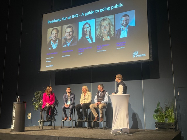 EctinAb's tweet photo. Great to see our CEO Anna Sjöblom-Hallén adding her expertise and experience to the impressive panel at the 'Roadmap for an IPO - A Guide to Going Public' event at #GoWest 2024! https://t.co/ynvOk7XcLQ