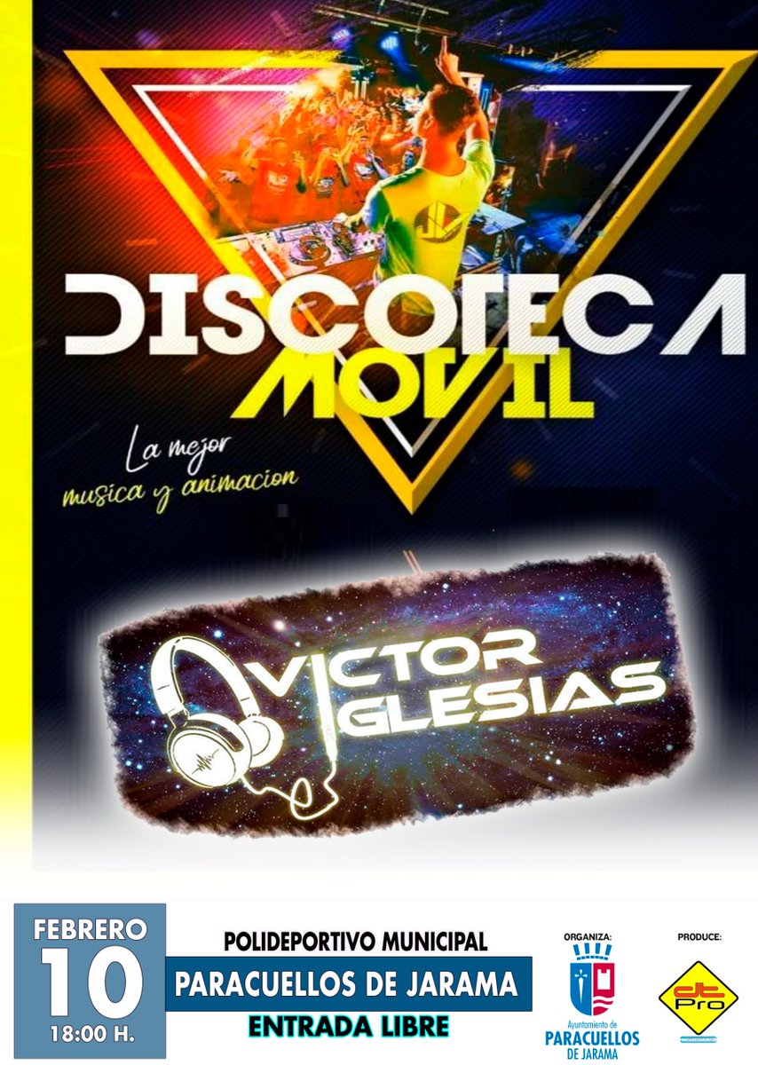 El desfile y concurso de disfraces del Carnaval 2024 será el sábado 10 de febrero en el Polideportivo, partiendo a las 17:30 desde la plaza de la Constitución. La animación corre a cargo de la charanga y la discoteca móvil paracuellosdejarama.es/es/noticias/20…